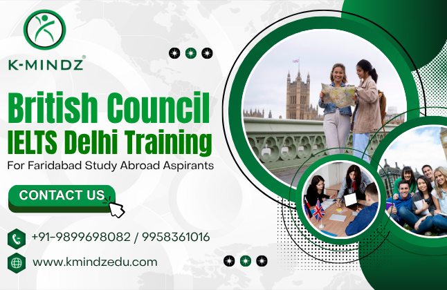 British Council IELTS Delhi Training Benefits for Faridabad Study Abroad Aspirants